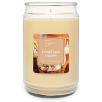 Mainstays Frosted Spice Cupcake Scented Single Wick Candle, 20 oz.