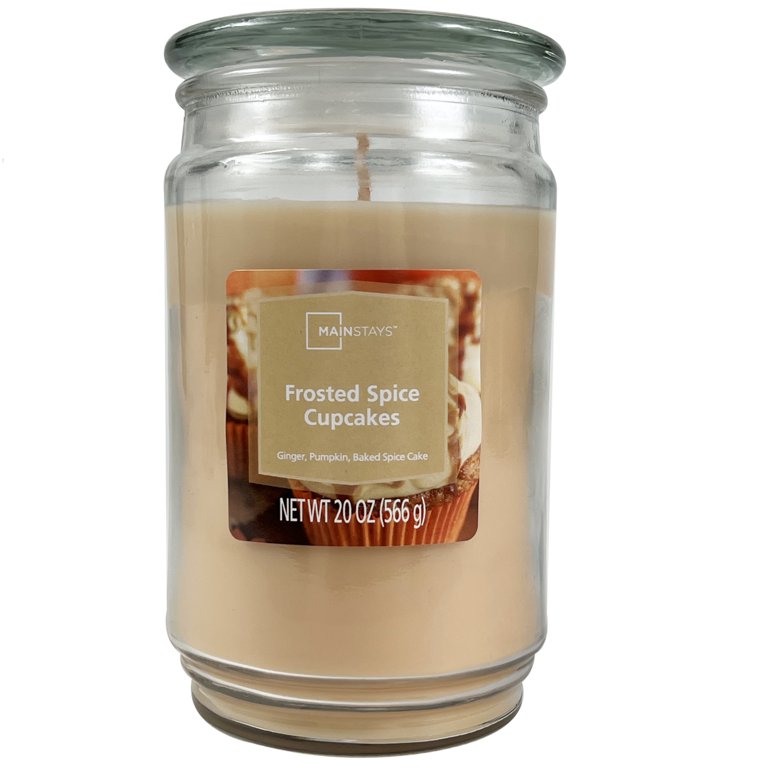 Mainstays Vanilla Single-Wick Jar Candle - 20 oz