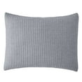 thumbnail image 1 of Mainstays Standard Pillow Sham - Grey Matelasse, Cotton-Rich Decorative Bed Sham, 2 Pack, 1 of 5