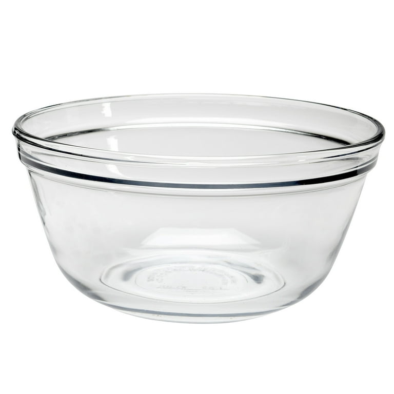 Mainstays Glass Mixing Bowl, 2.5 Quart