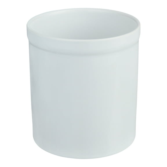 Mainstays Glazed Stoneware Utensil Holder, White