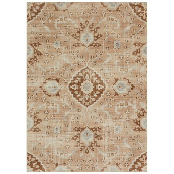 Mainstays Global Persian Rust Indoor Area Rug, 7'x10'