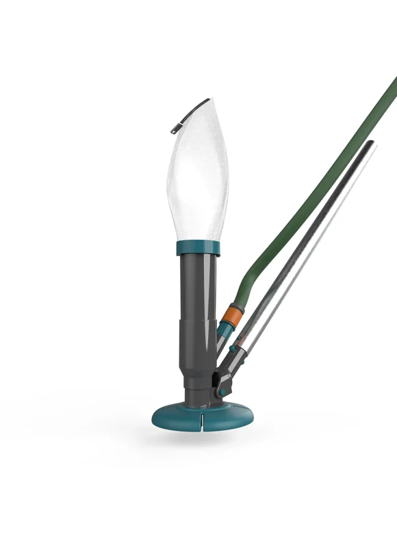 Mainstays Gray & Green Handheld Vacuum for Mini Pools and Spas