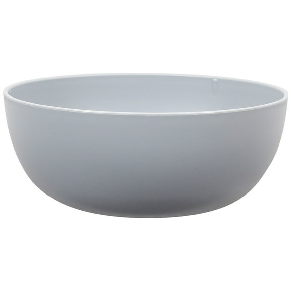 Mainstays - Gray Round Plastic Cereal Bowl, 38-Ounce