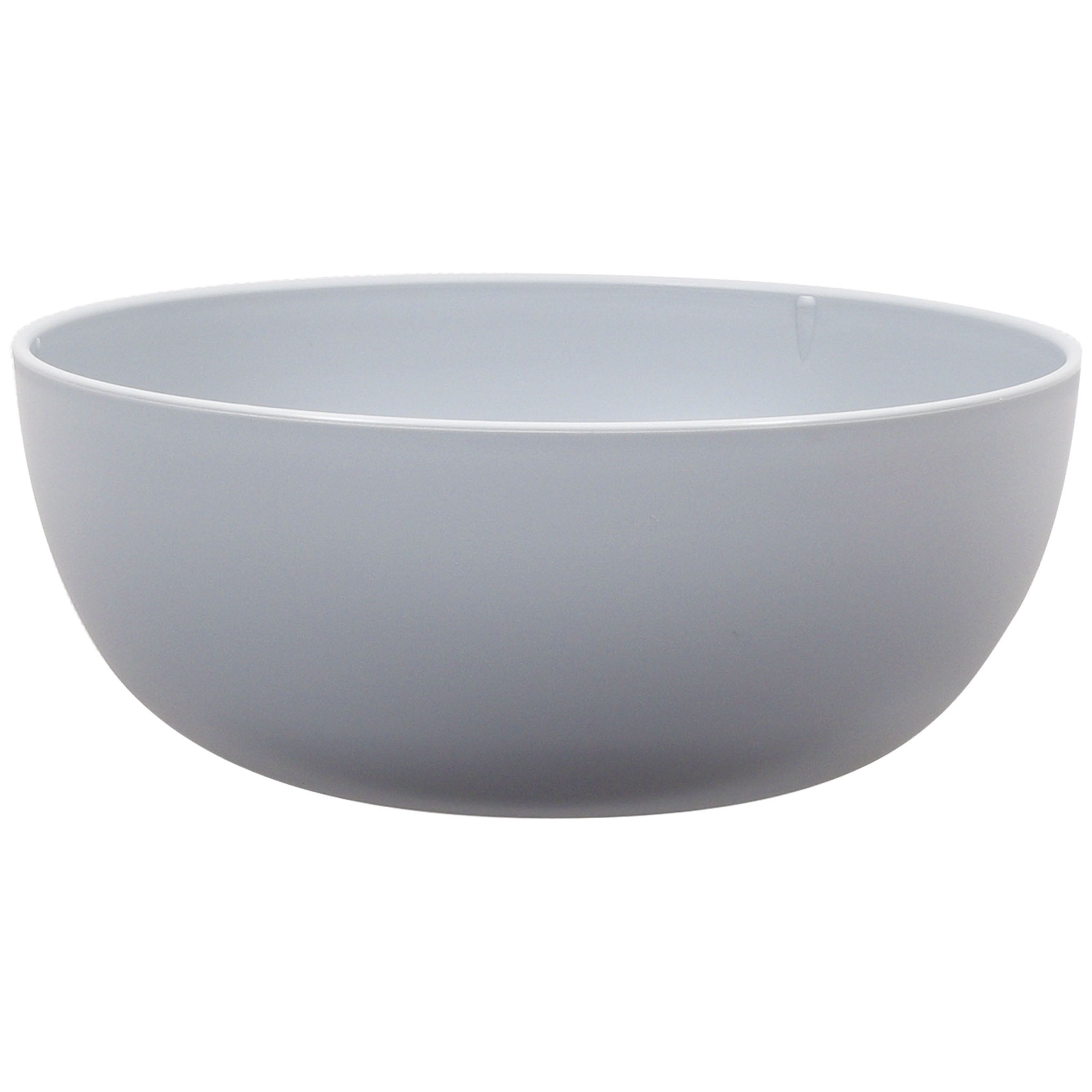 Mainstays - Gray Round Plastic Cereal Bowl, 38-Ounce - image 1 of 4