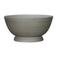 thumbnail image 1 of Mainstays 18" D x 8.9" H Sienna Bowl Gray Recycled Resin Planter, 1 of 7