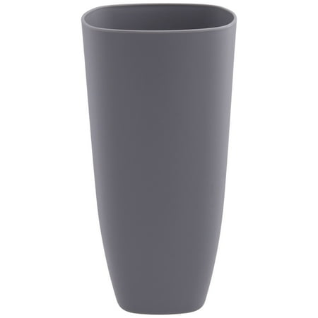 Mainstays - Gray Square Plastic Tumbler, 26-Ounce