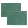 thumbnail image 1 of Mainstays Green 2-Piece Chenille Noodle Bath Rug Set 17"x24", 1 of 7