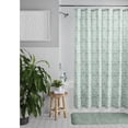 thumbnail image 1 of Mainstays Green Breezy Blooms Fabric Shower Curtain, 72 in x 72 in, 1 of 10