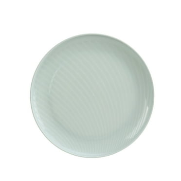 Mainstays - Green Round Plastic Plate, Swirl Etched 10.5 inch