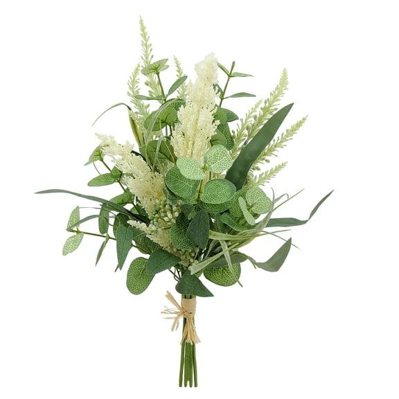 Mainstays 17in Indoor Artificial Greenery Bundle, Green Color