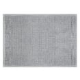 thumbnail image 1 of Mainstays Grey Chenille Noodle Bath Rug 17"x24", One Piece, 1 of 12