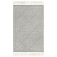 thumbnail image 1 of Mainstays Grey Medallion Non-Skid Indoor 27" x 45" Accent Rug with Fringe - Grey/Ivory, 1 of 14