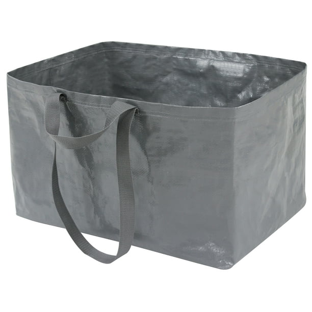 Mainstays Open Top Storage Bag, Gray, 19 Gallon - Walmart Business