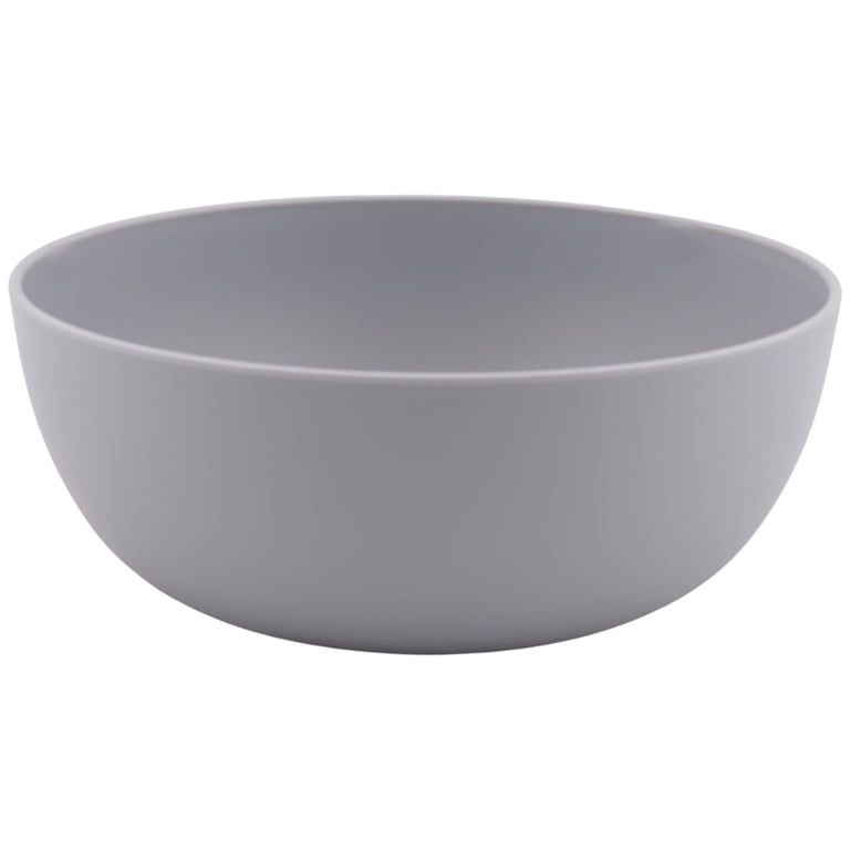 Mainstays Grey Round Plastic Bowls 38-Ounce - Microwave