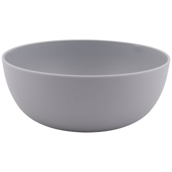 Mainstays - Grey Round Plastic Bowl, 38-Ounce