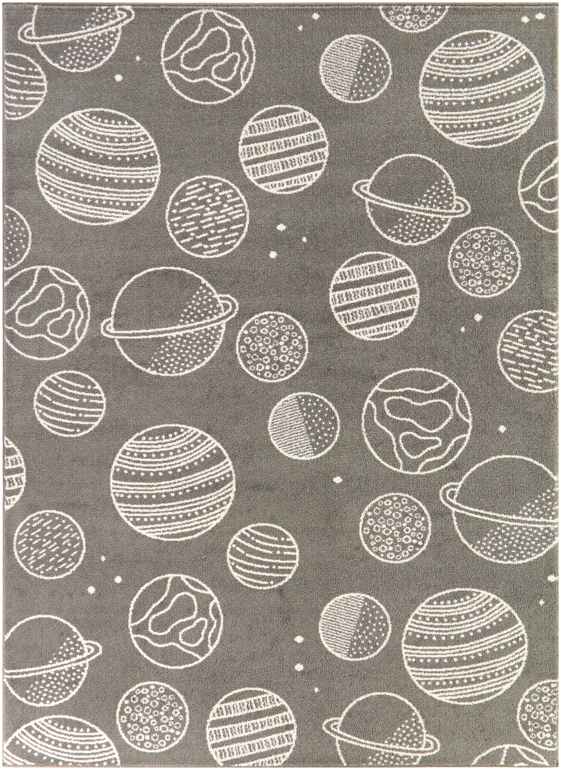 Mainstays Grey Space Indoor Area Rug, 7 ft 10 in x 10 ft