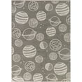 thumbnail image 1 of Mainstays Grey Space Indoor Rug, 7'10"W x 10'L, 1 of 7