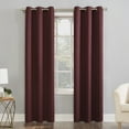 thumbnail image 1 of Mainstays Grommet Top Blackout Curtain Panel, 1 Panel, Russet, 40" W x 95" L, 1 of 7