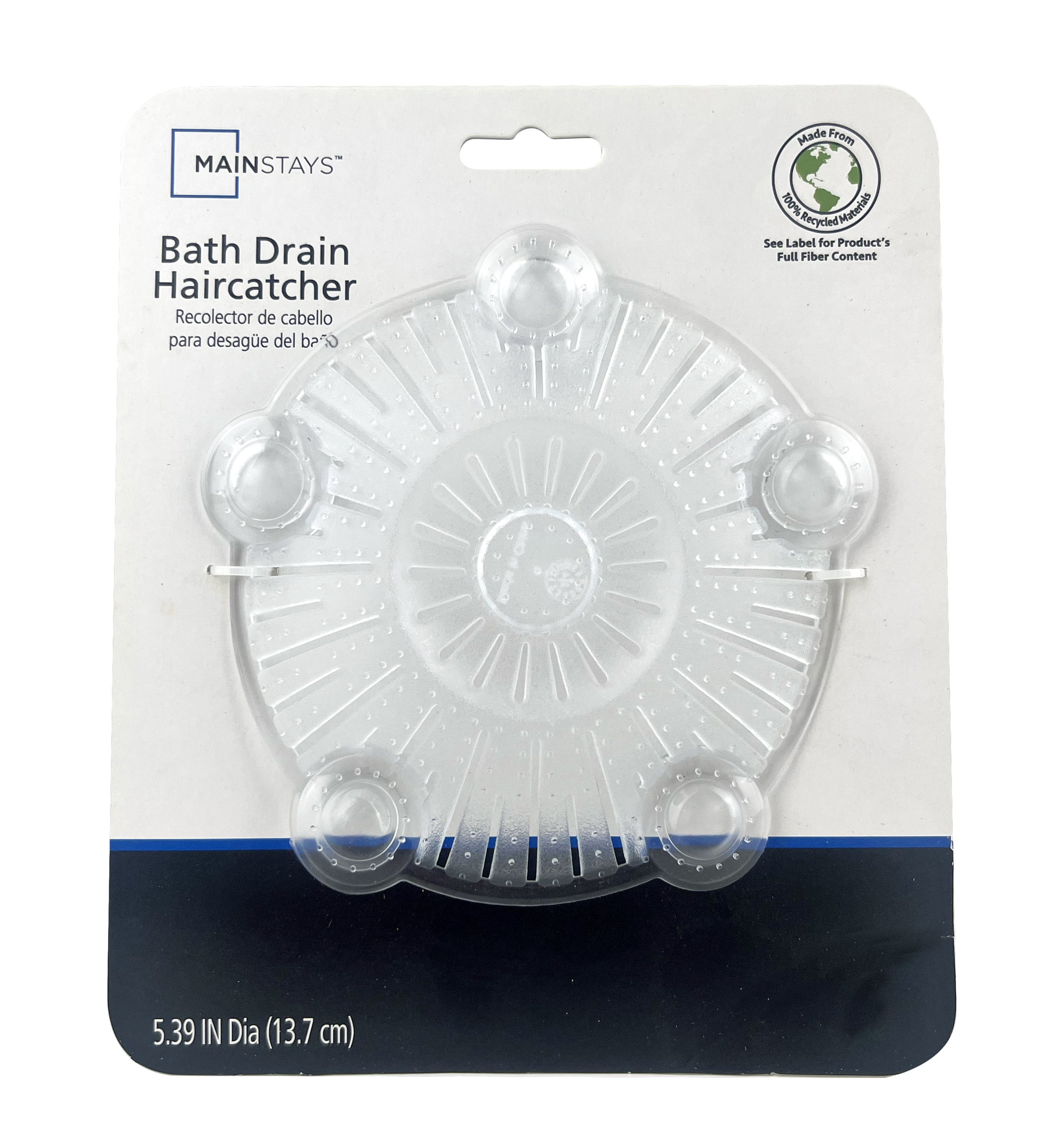 Mainstays Shower Drain Hair Catcher