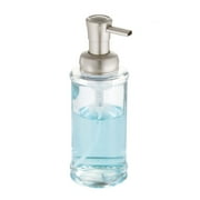Mainstays Hamilton Glass Foaming Soap Pump, 3" x 3" x 8.3", 12 oz, Clear