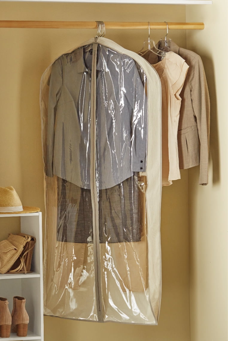  [Newest] Garment Bags for Hanging Cloths, 6.5