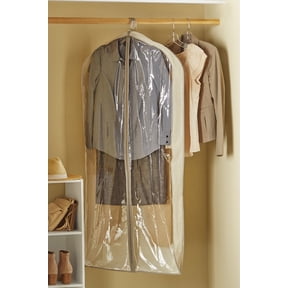 Mainstays Hanging Canvas Garment Bag for Suits and Dresses