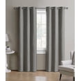 thumbnail image 1 of Mainstays Heather Woven Blackout Curtain Panel Pair, 1 of 3