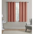 thumbnail image 1 of Mainstays Heather Woven Blackout Curtain Panel Pair, 1 of 3