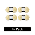 thumbnail image 1 of Mainstays Heathered Chenille Yarn 33 yd Lemonade 100% Polyester Super Bulky pack of 4, 1 of 5