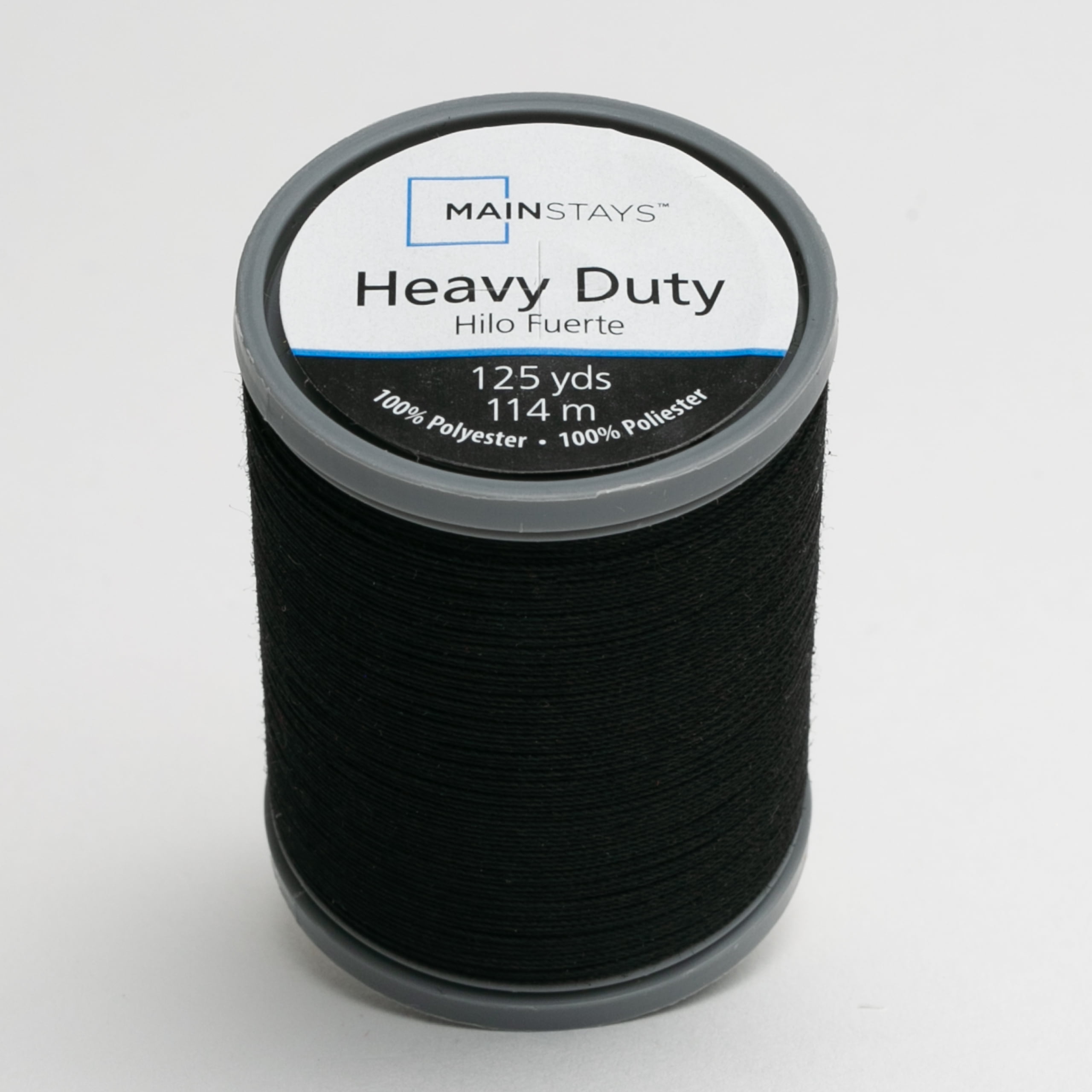 Mainstays Heavy Duty Sewing Thread 125 Yards Black