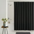 thumbnail image 1 of Mainstays Henderson Black Mosaic Polyester Shower Curtain 72” x 72”, 1 of 6