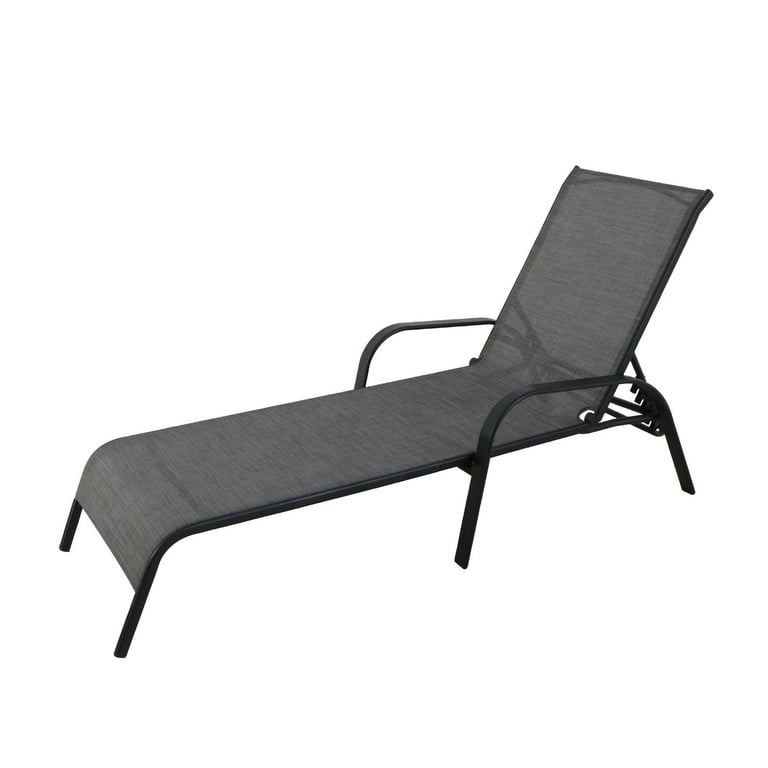 Mainstays heritage outdoor patio stacking lounger top