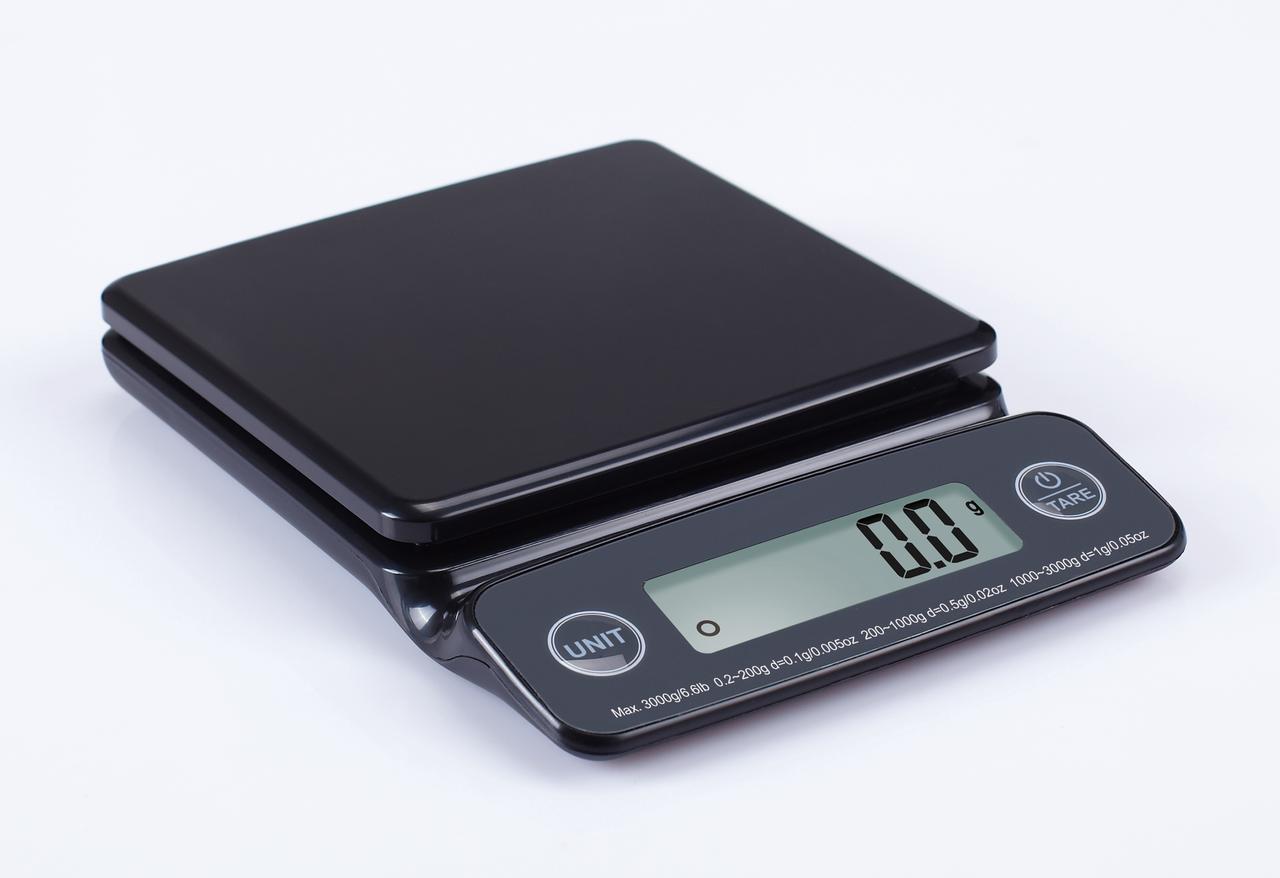 Mainstays High Precision Digital Kitchen Scale, Black - image 1 of 12