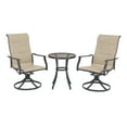 Mainstays Highland Knolls 3 Piece Outdoor Patio Bistro Set