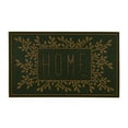 Mainstays Home Garden Polyester Doormat, Sage, 18" x 30"