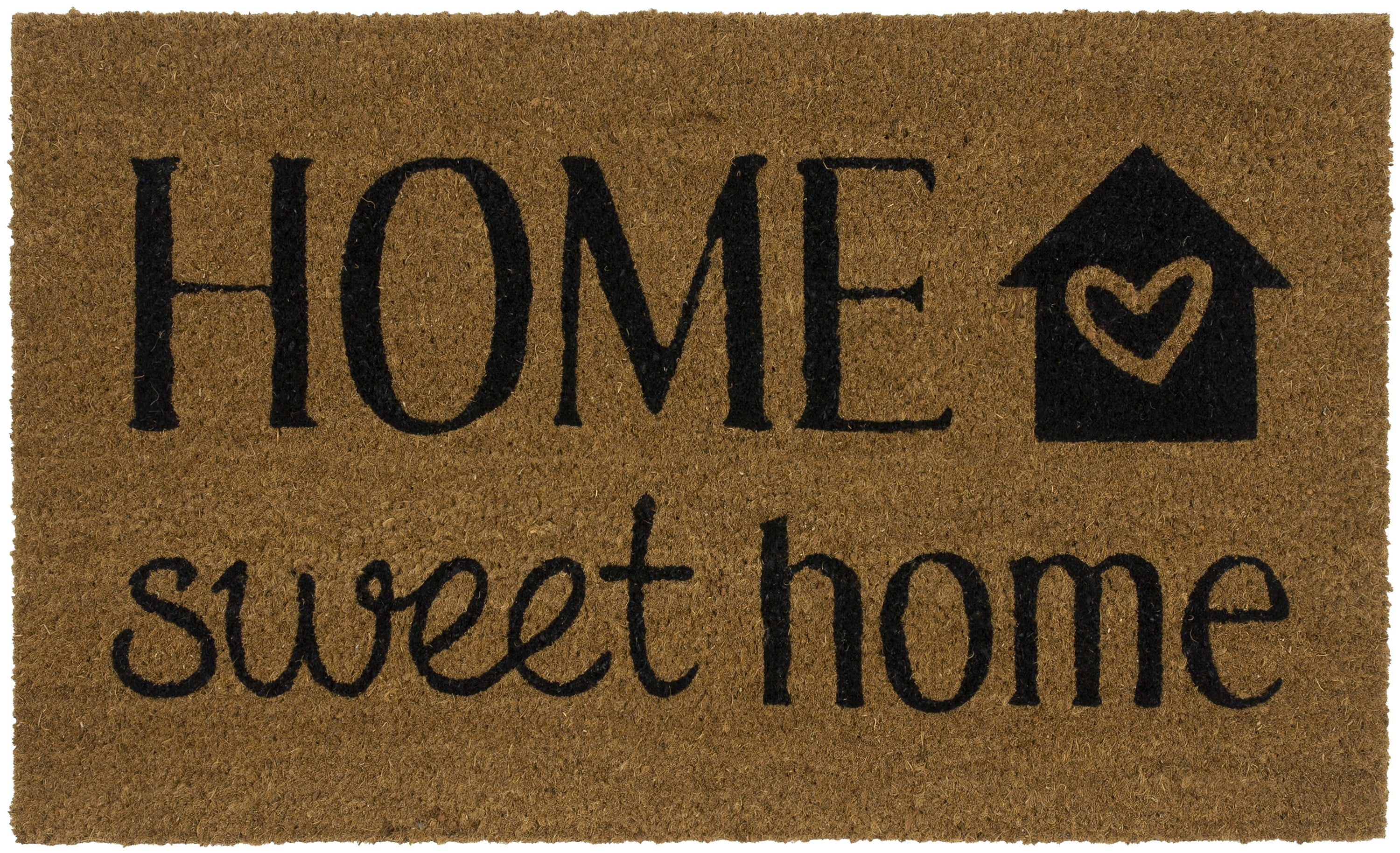Mainstays Home Sweet Home Coir Doormat, 18 x 30 