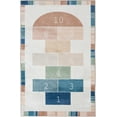 thumbnail image 1 of Mainstays Hopscotch Faux Fur Indoor Area Rug, 36"x56", 1 of 5