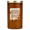Mainstays Iced Caramel Macchiato Scented 3Wick Glass Jar Candle, 11