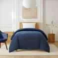 thumbnail image 1 of Mainstays Indigo Corduroy Comforter for Teens and Adults, Twin XL, 1 of 5