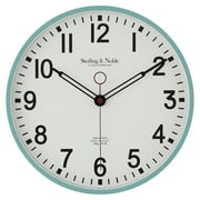 Mainstays 2" Quartz Modern Retro Schoolhouse Wall Clock, Analog