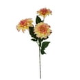 thumbnail image 1 of Mainstays Indoor Artificial Flower Stem, Dahlia, Yellow Color, Assembled Prodcut Height 28.75", 1 of 8