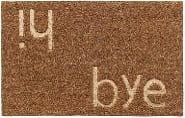 Mainstays Indoor and Outdoor Hi Bye Doormat - 1 Piece