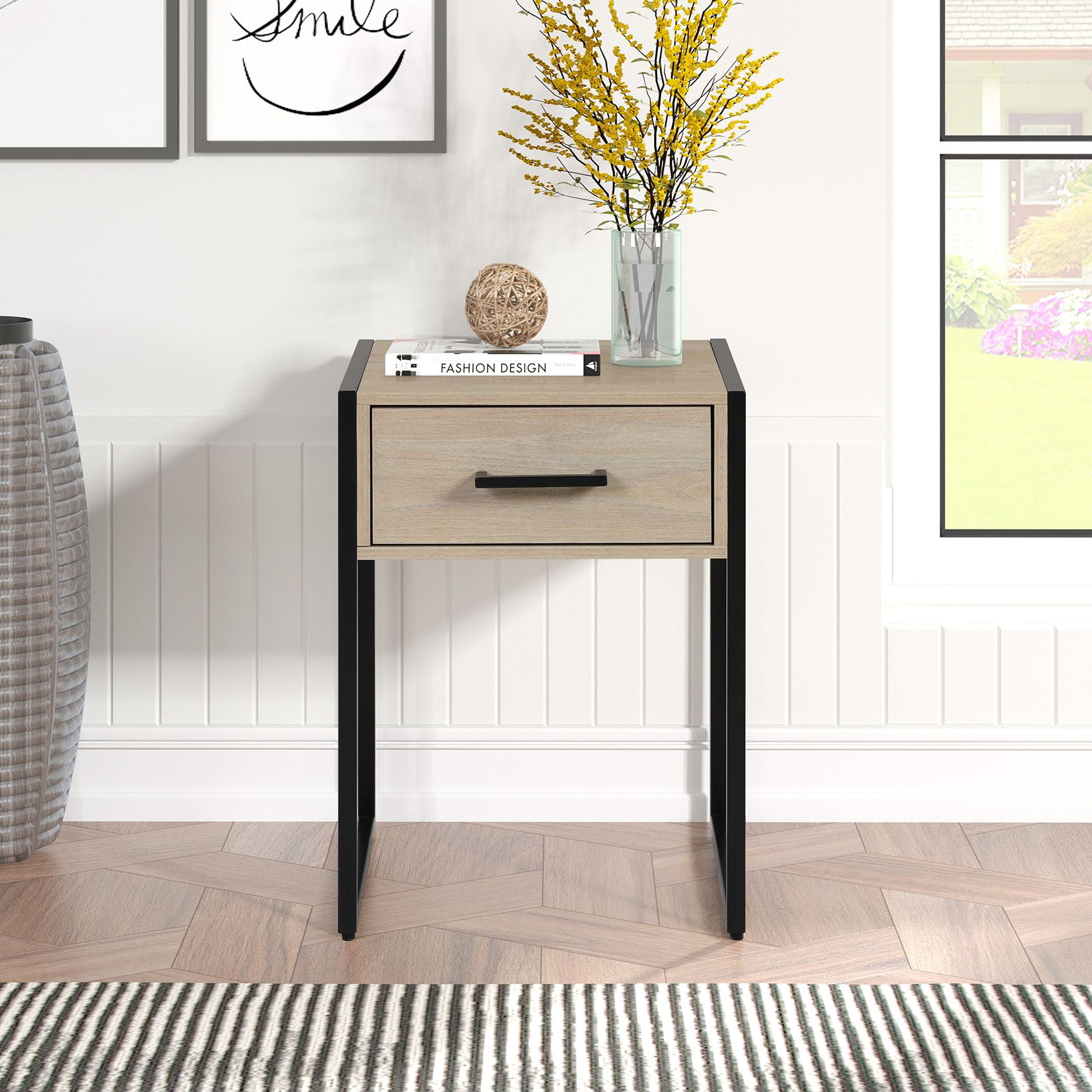 Room essentials on sale nightstand assembly instructions