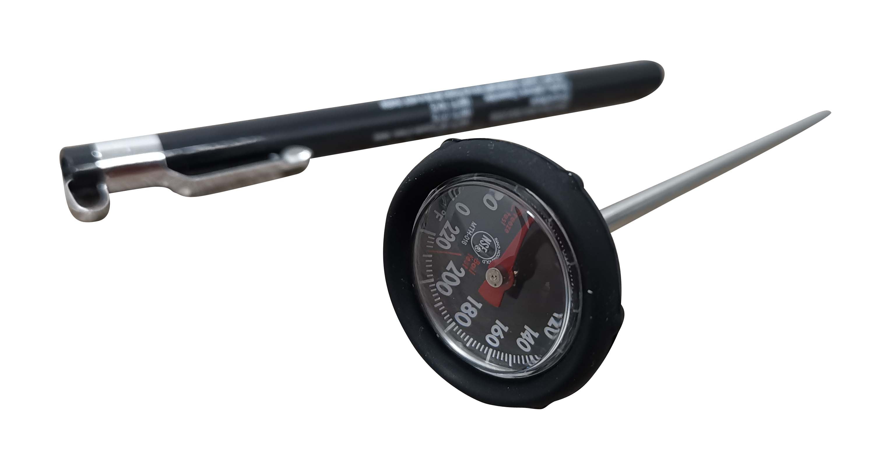 Mainstays Candy Thermometer, Clip Attachment with Easy to Read Red and  Black Numbers bold display