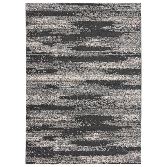 Mainstays Jasper Gray/Earth Tone Abstract Indoor Area Rug, 5' x 7'