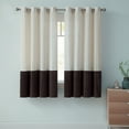 thumbnail image 1 of Mainstays Joselyn Linen Velvet Grommet Top Curtain Panel, 1 of 3