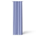 thumbnail image 1 of Mainstays Kids Spring Periwinkle Light Purple Solid Ribbed Corduroy Blackout Rod Pocket with Back Tabs Single Curtain Panel, Set of 1, 38" W x 95" L, 1 of 6