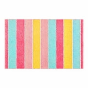 Mainstays Kids Rainbow Stripe Bath Rug, 32 in x 20 in