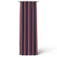 thumbnail image 1 of Mainstays Kids Red & Navy Blue Stripe 100% Blackout Curtain Panel, 38 x 84 in, 1 of 8